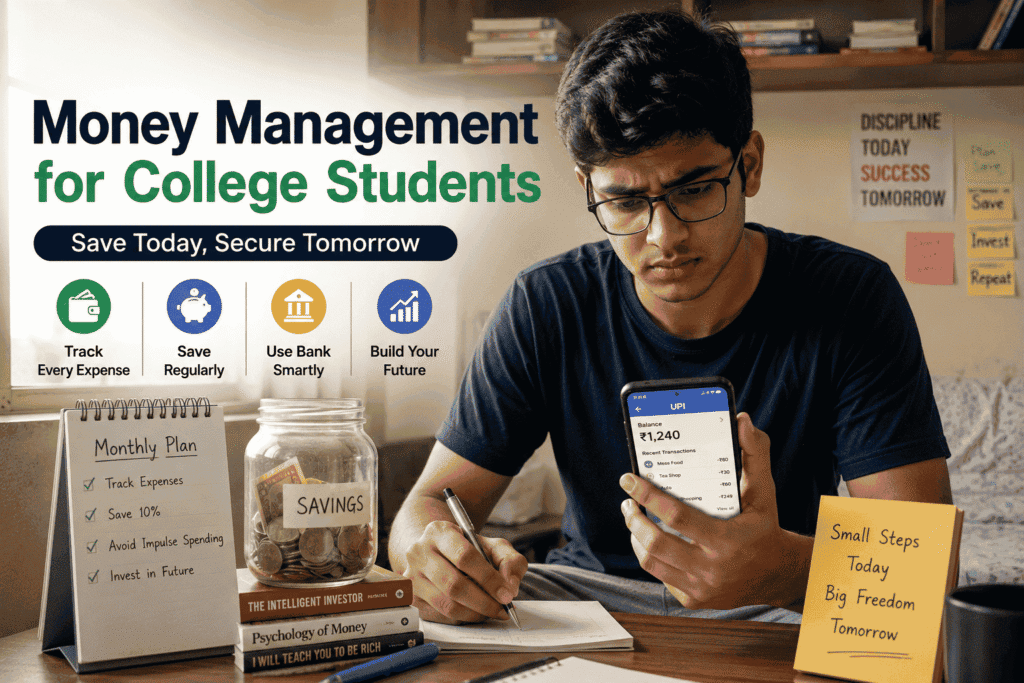 how to save money as a college student in India